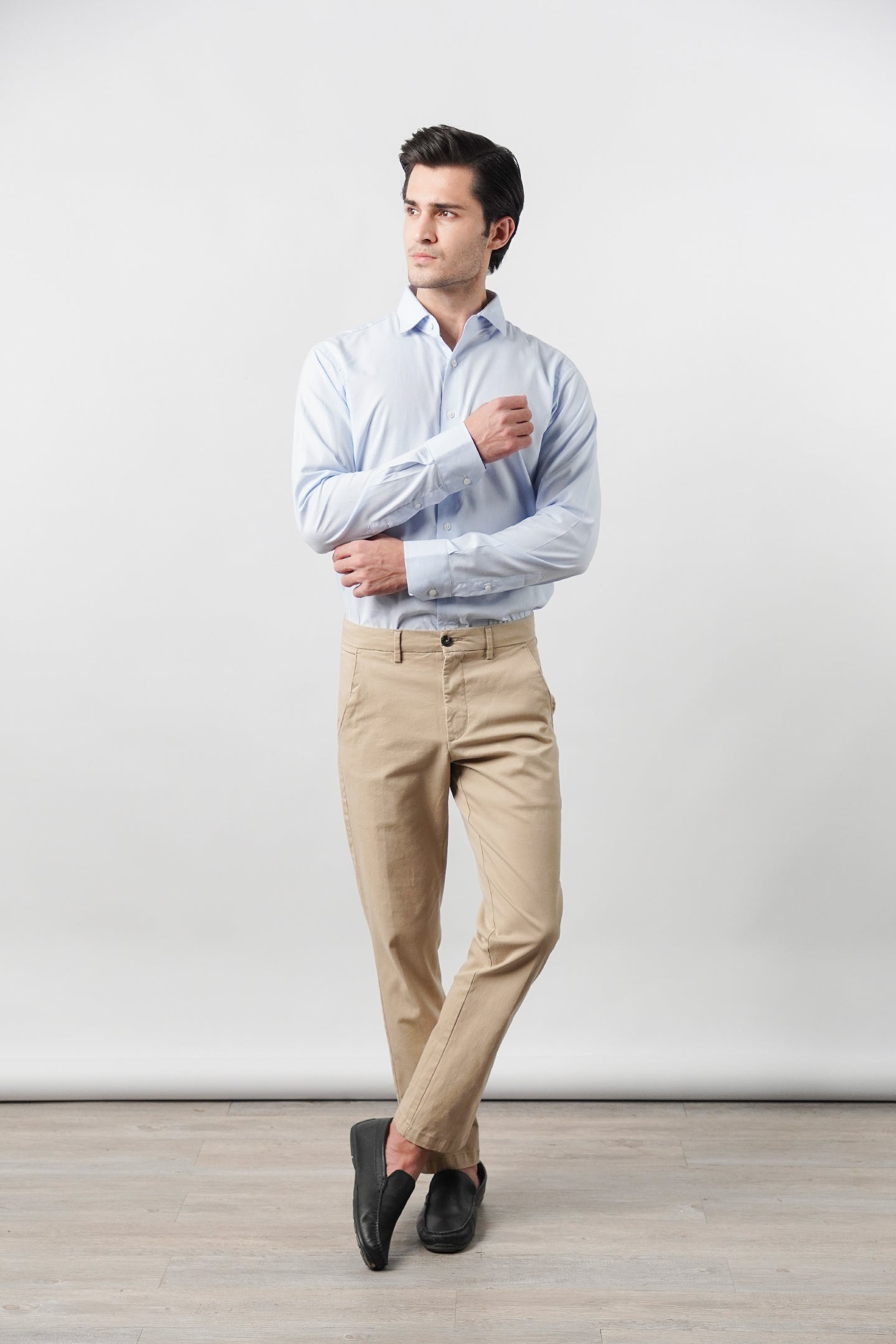 Plain Shirt - Sky Blue - Mendeez