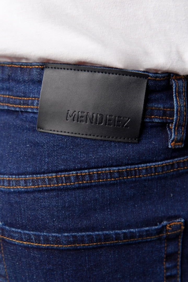 Slim Fit Denim - Navy Blue - Mendeez