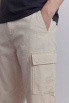 Cargo Pants - Off White - Mendeez