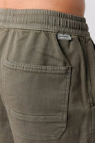 Straight Jogger Pants - Olive Green - Mendeez