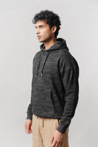 Camo Pullover Hoodie - Dark Grey - Mendeez