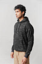 Camo Pullover Hoodie - Dark Grey - Mendeez