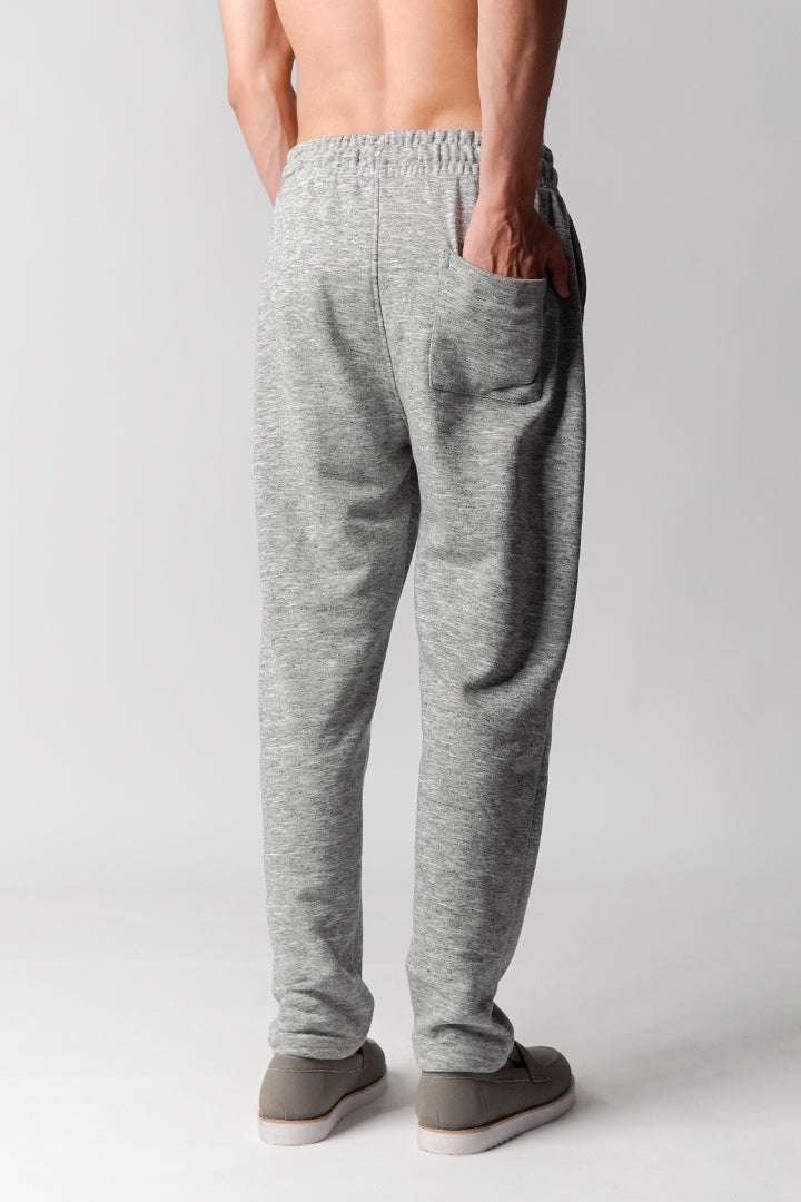 Pintex Jogger Pants - Grey - Mendeez