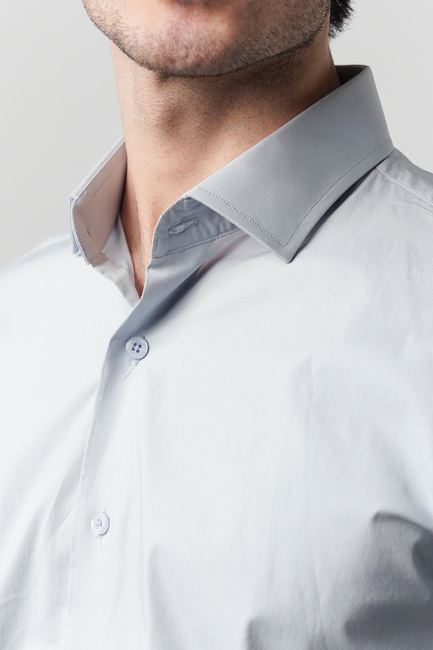 Plain Shirt - Slate Blue - Mendeez