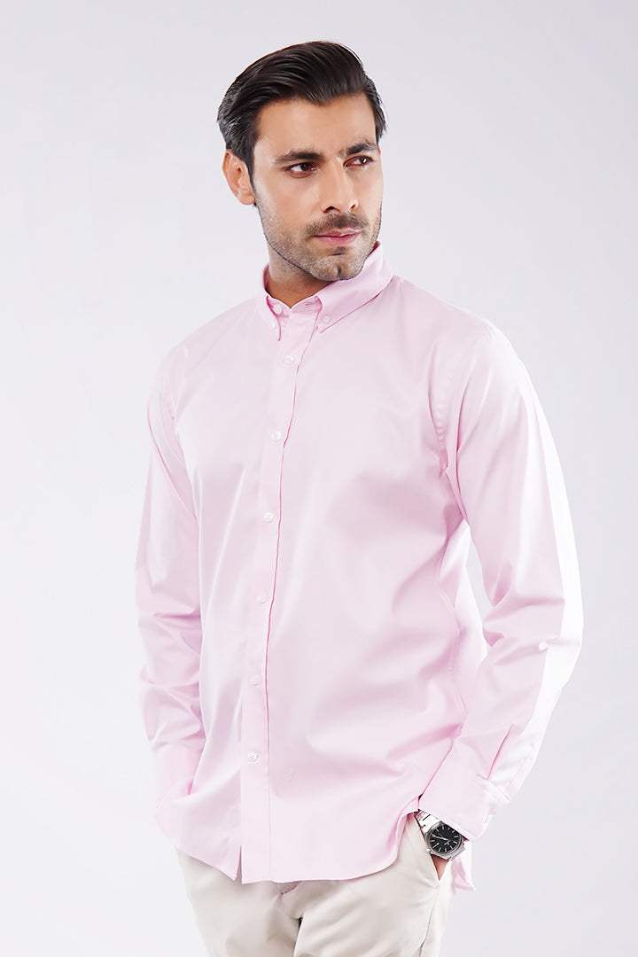 Oxford Shirt - Pink - Mendeez