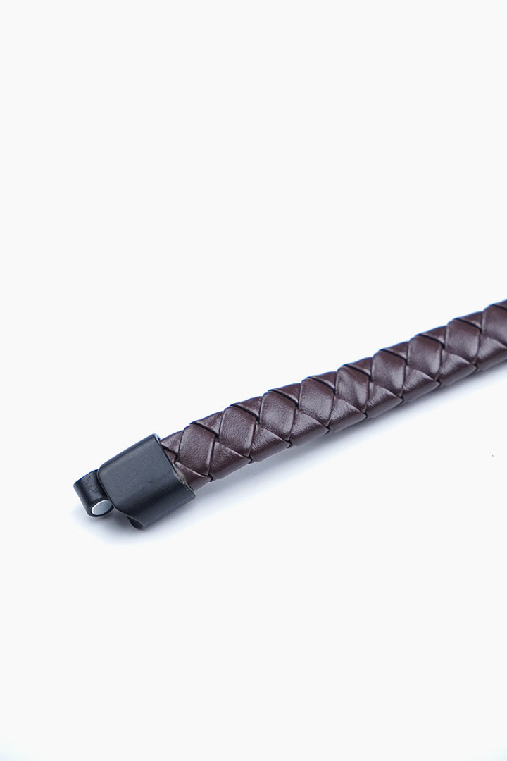 Classic Brown Braided Bracelet-2-MENDEEZ
