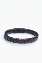 Classic Brown Braided Bracelet-18-MENDEEZ