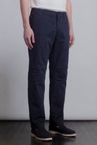 Pleated Pants - Navy Blue - Mendeez