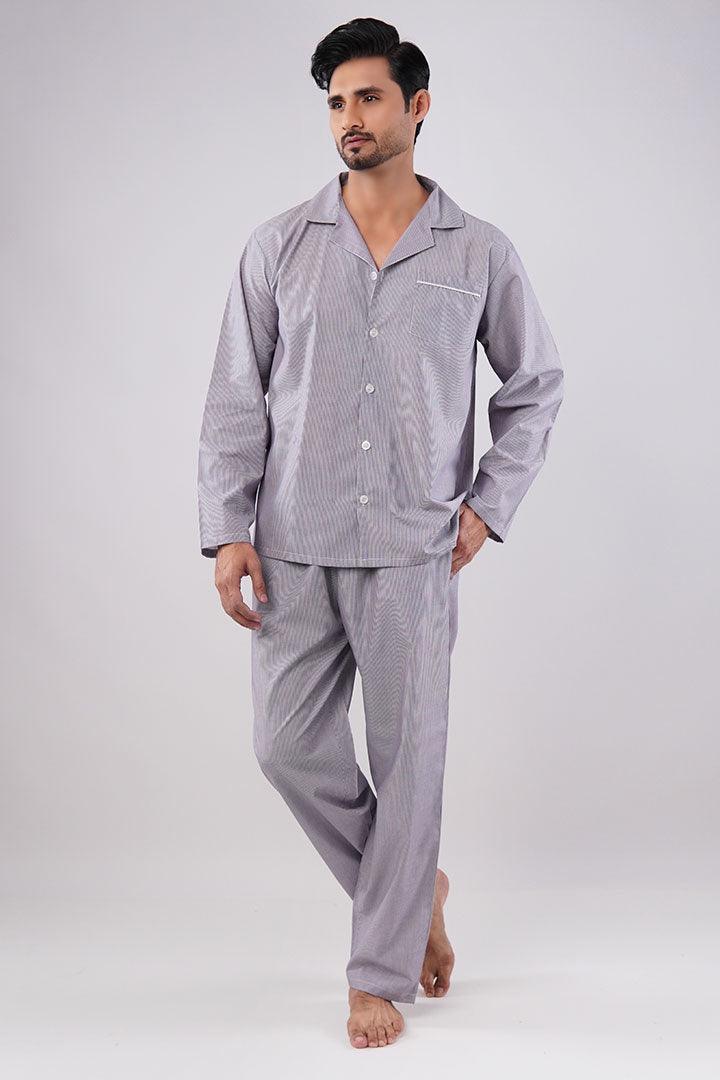 Nightfall Stripes Night Suit - Mendeez PK 