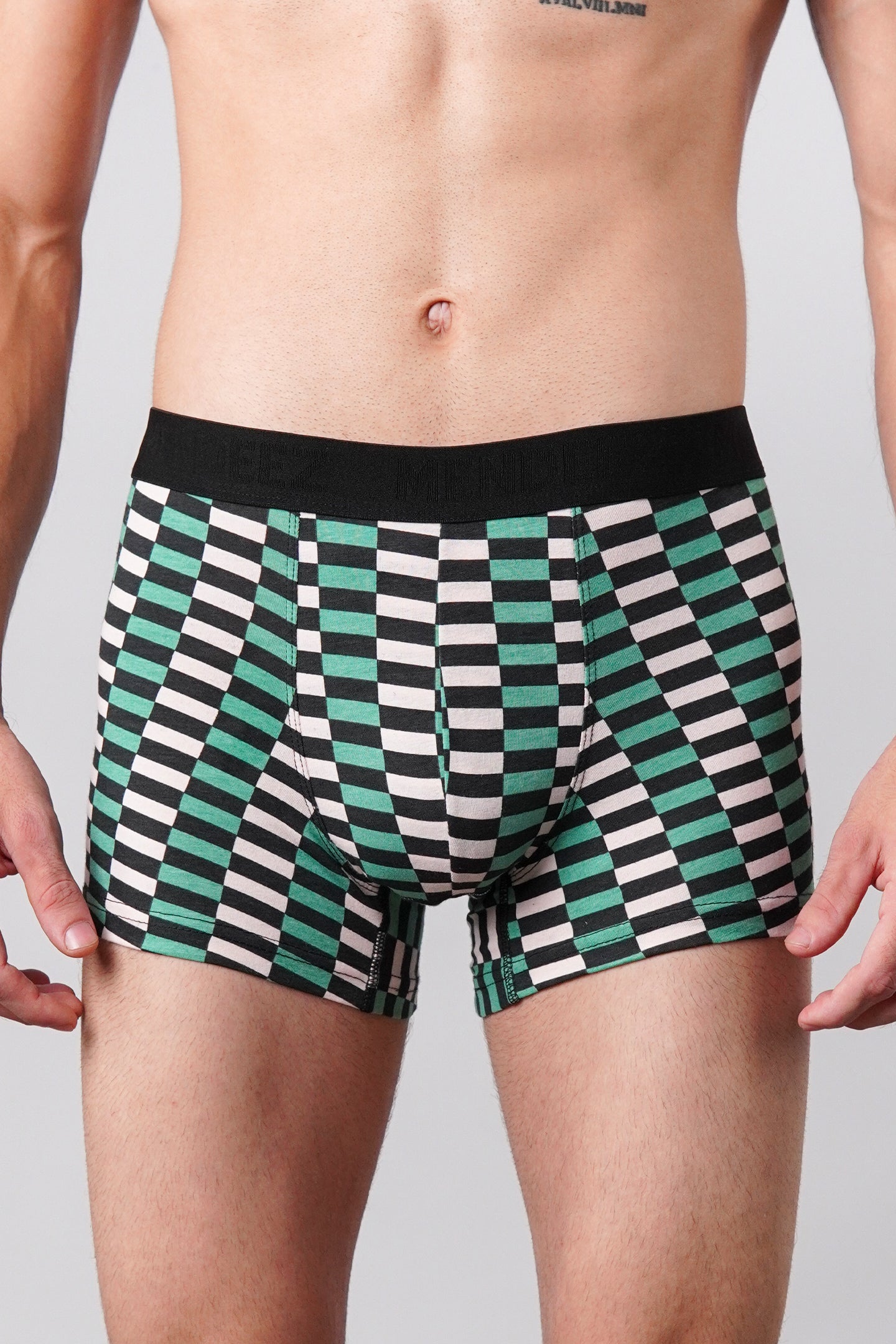 Printed Boxer Trunks - Multicolor - Mendeez
