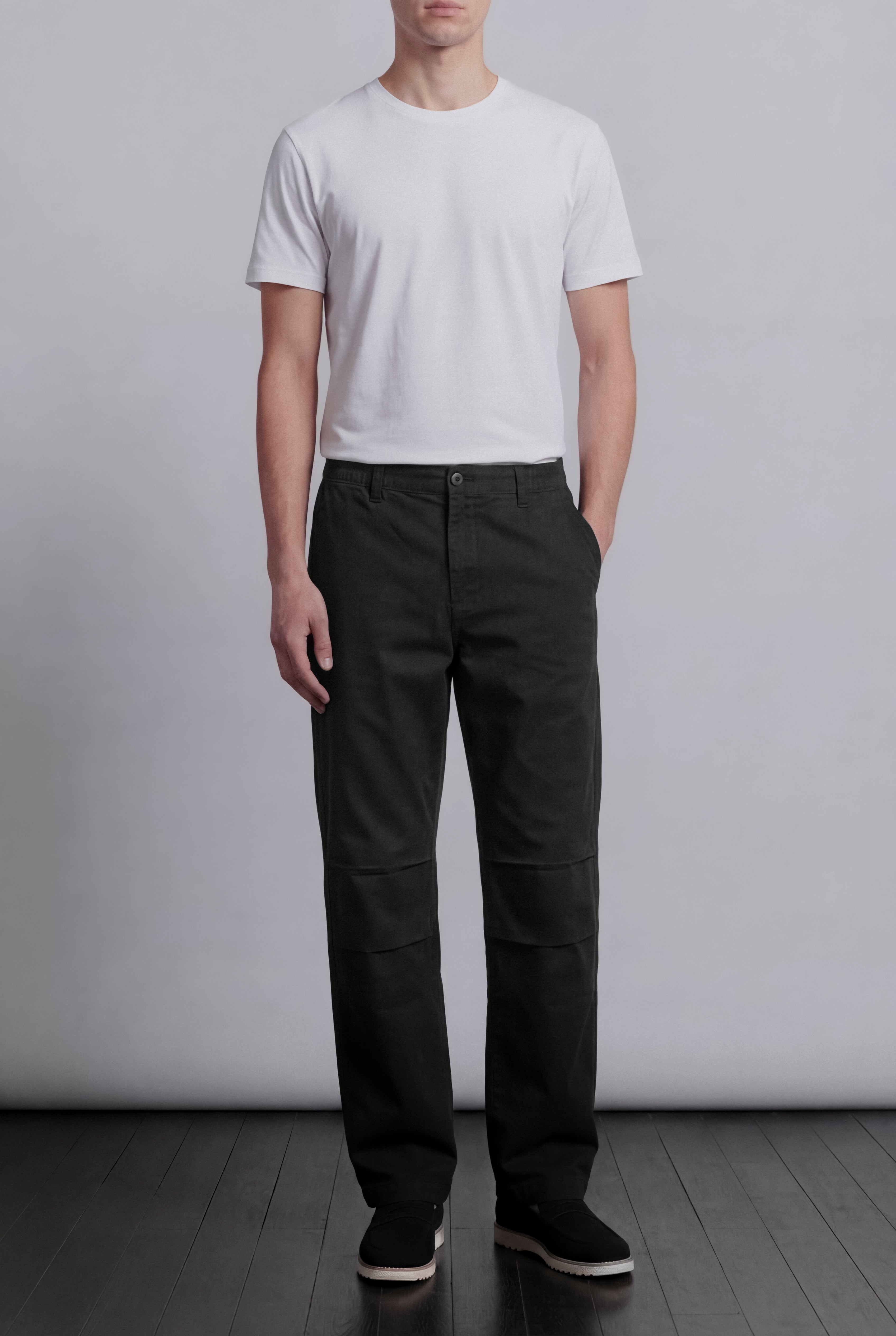 Pleated Pants - Black - Mendeez