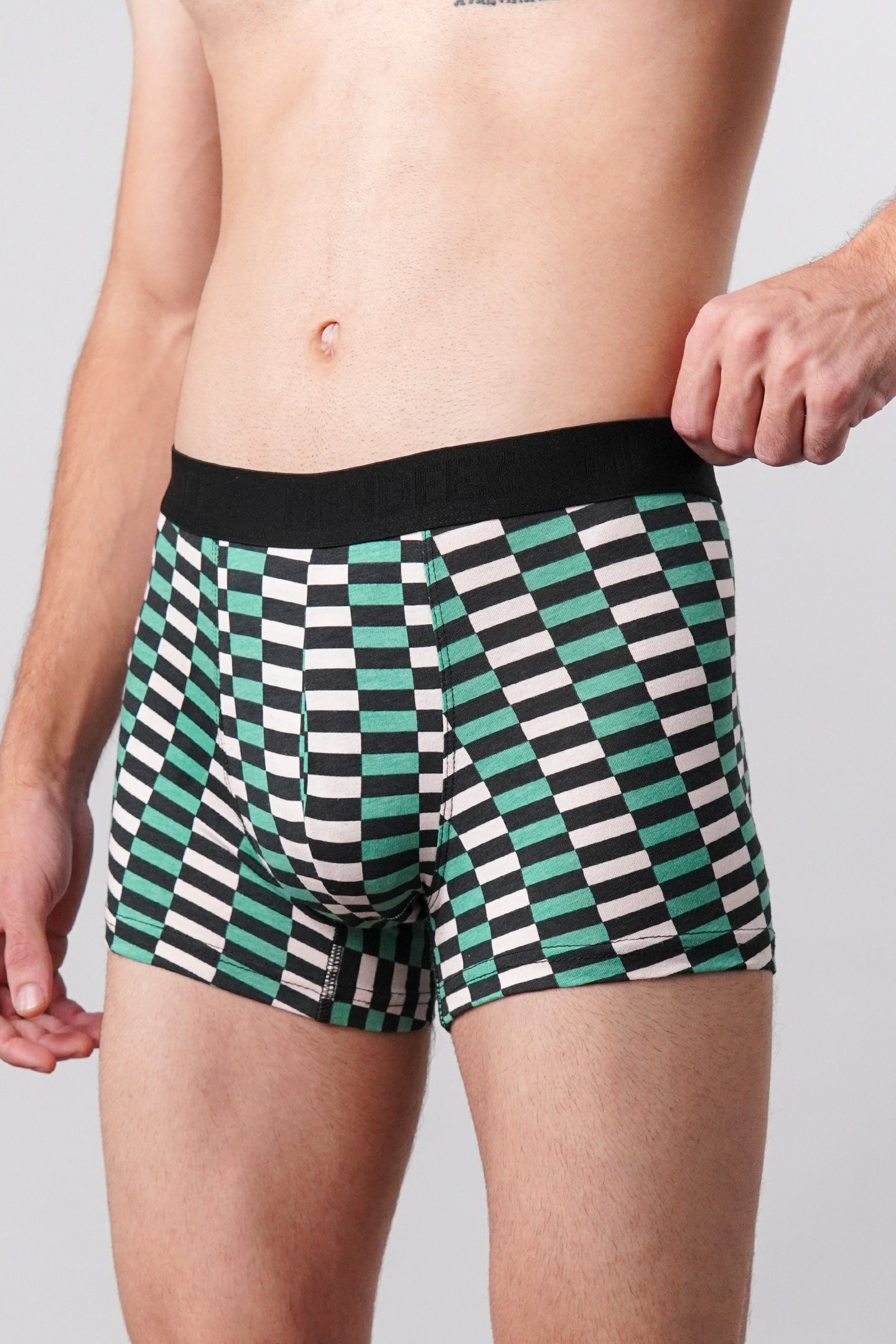 Printed Boxer Trunks - Multicolor - Mendeez