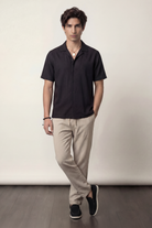 Cuban Shirt - Black - Mendeez