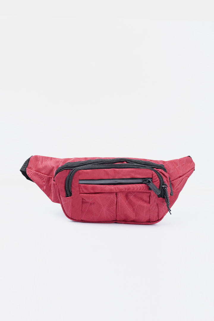 Waist Bag - Maroon-1-MENDEEZ