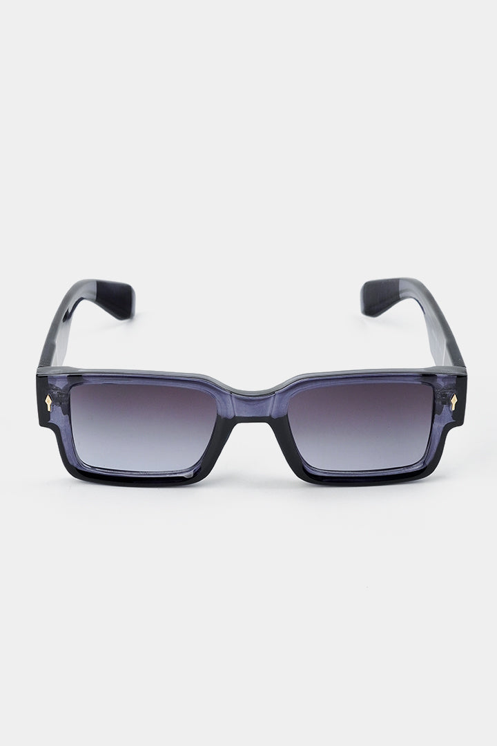 Rectangle Sunglasses - Dark Blue - Mendeez