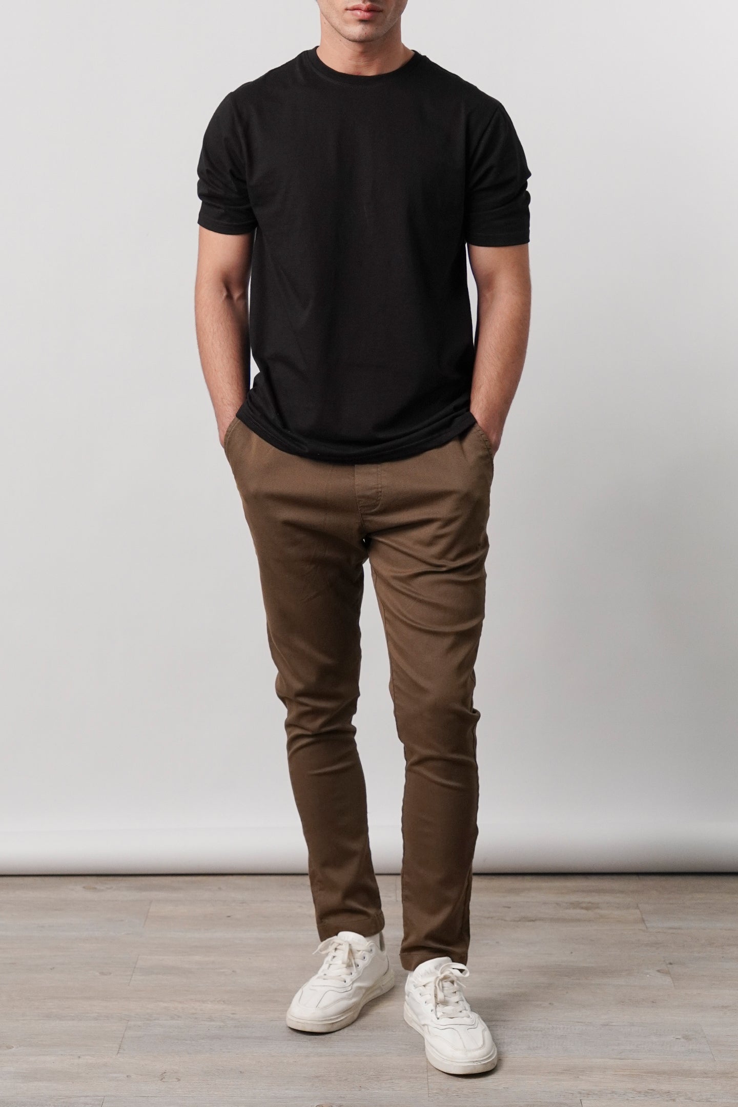 All Day Pants - Brown - Mendeez