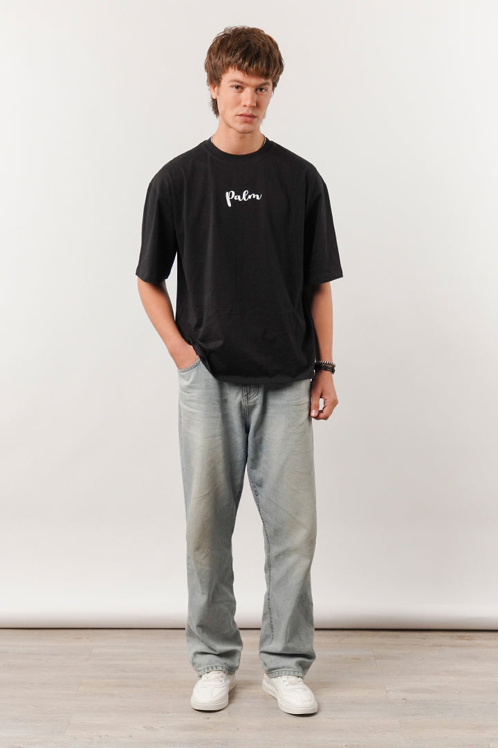 Box Fit Tee - Black - Mendeez