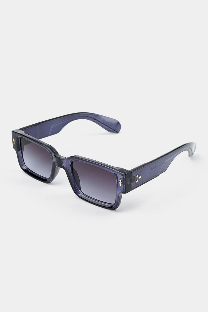 Rectangle Sunglasses - Dark Blue - Mendeez
