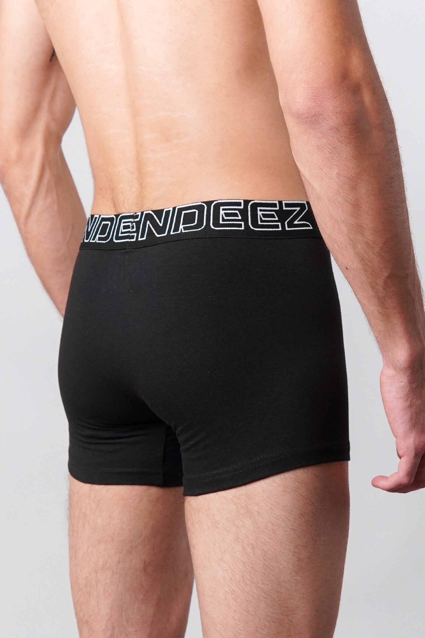 Boxer Trunks - Black, Navy Blue & Grey Pack Of 3 - Mendeez