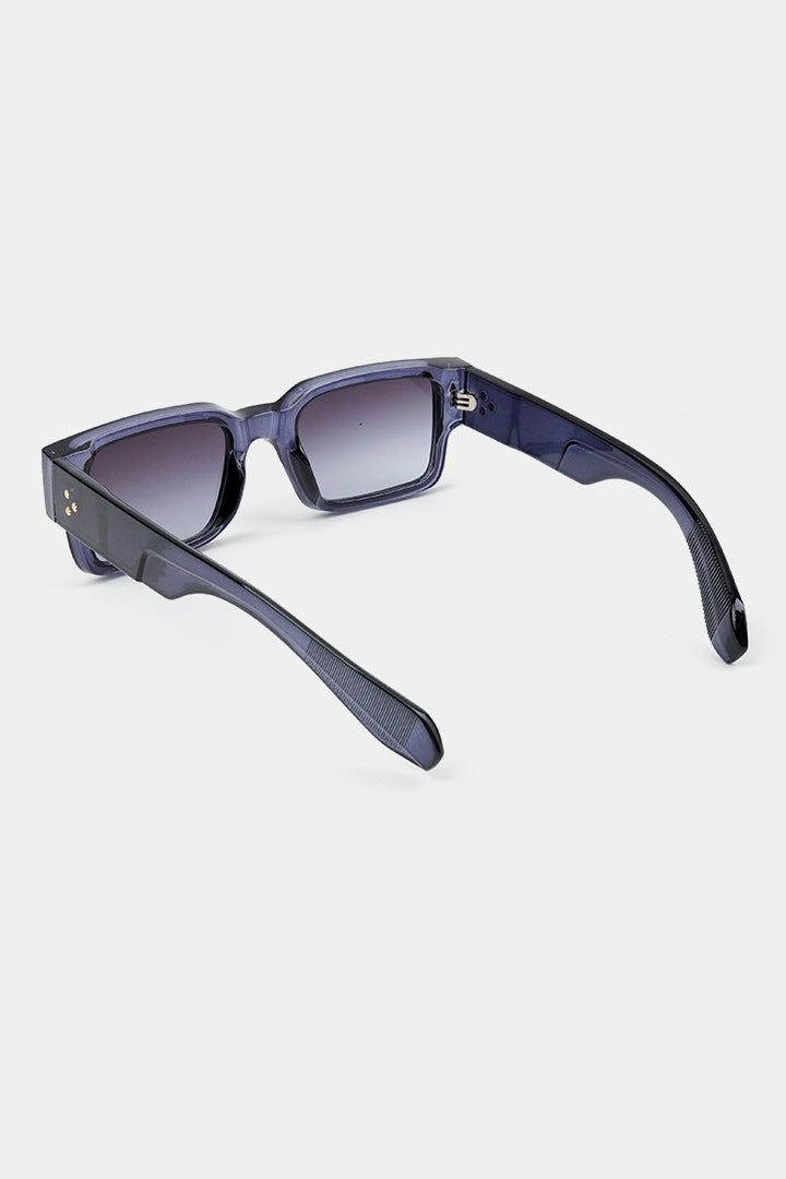 Rectangle Sunglasses - Dark Blue - Mendeez