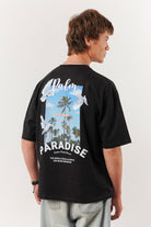 Box Fit Tee - Black - Mendeez