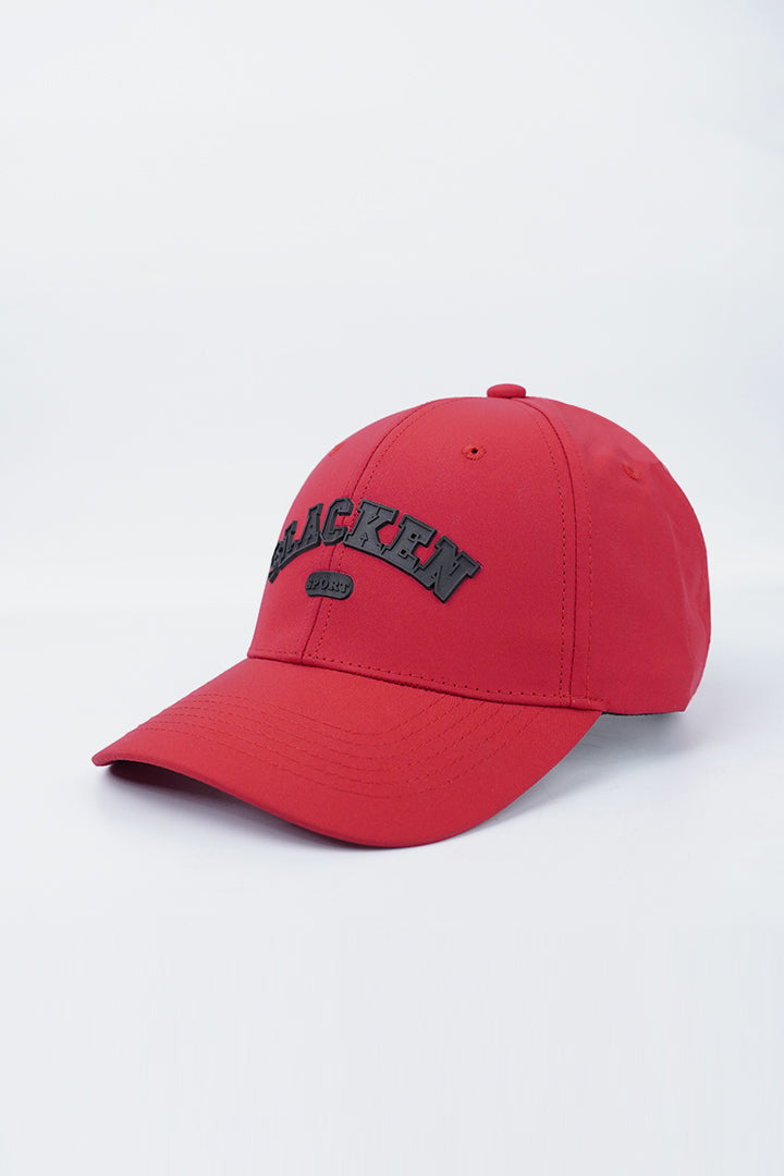 Slacken Sport Cap - Crimson Red-1-MENDEEZ
