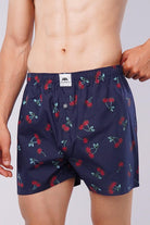 Woven Boxer Shorts - Chery - Mendeez