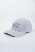 ONE Geometric Cap - Light Grey-1-MENDEEZ