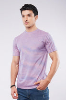 Striped T-Shirt - Pink - Mendeez