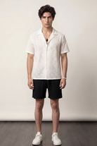 Cuban Shirt - White - Mendeez