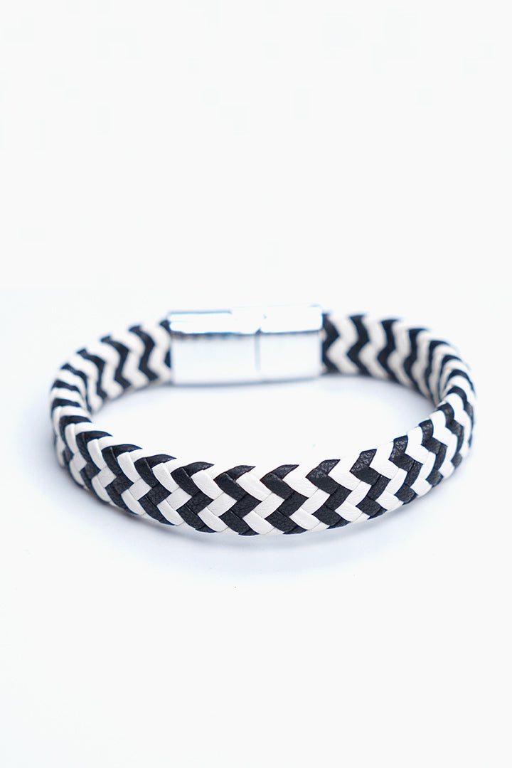 Monochrome Braided Bracelet - Mendeez