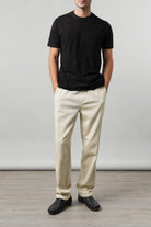 Straight Jogger Pants - Cream - Mendeez