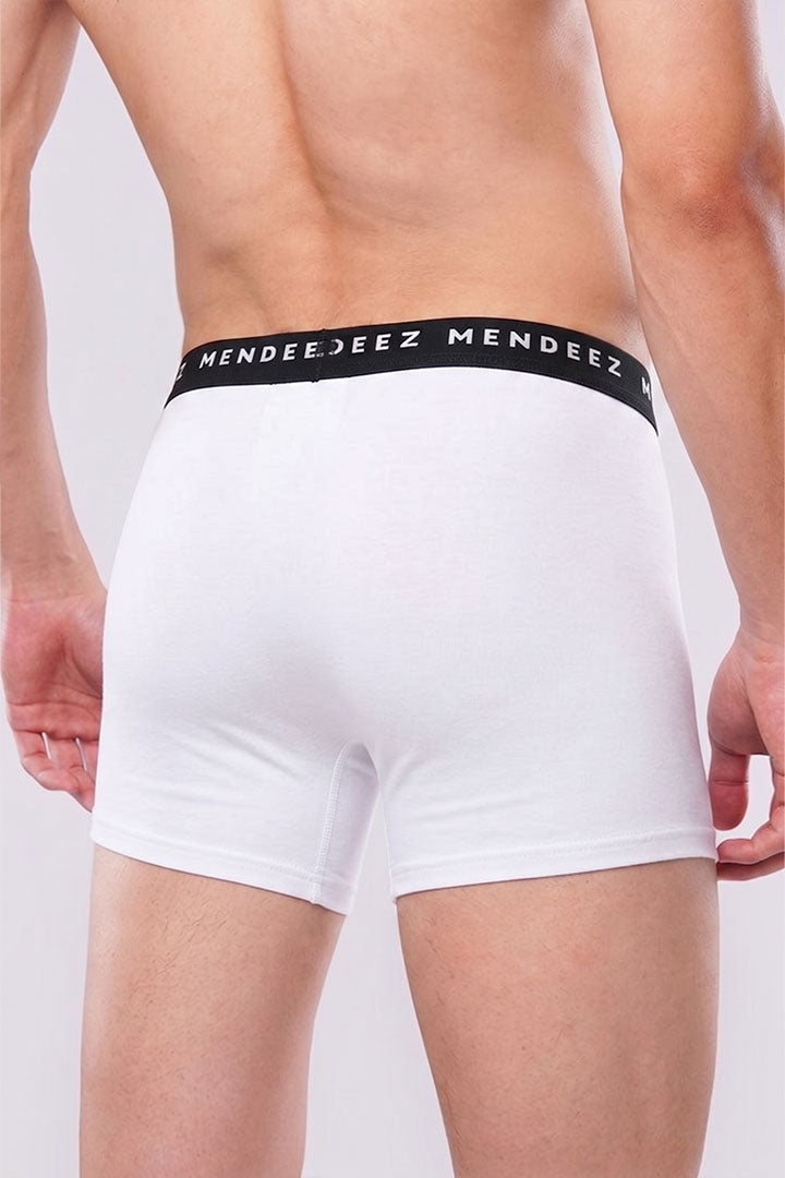 Boxer Trunk - White - FA - Mendeez