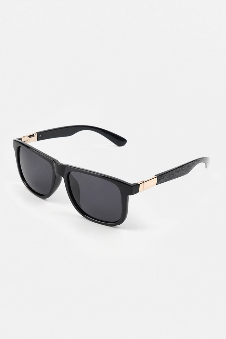 Sports Square Sunglasses - Black - Mendeez