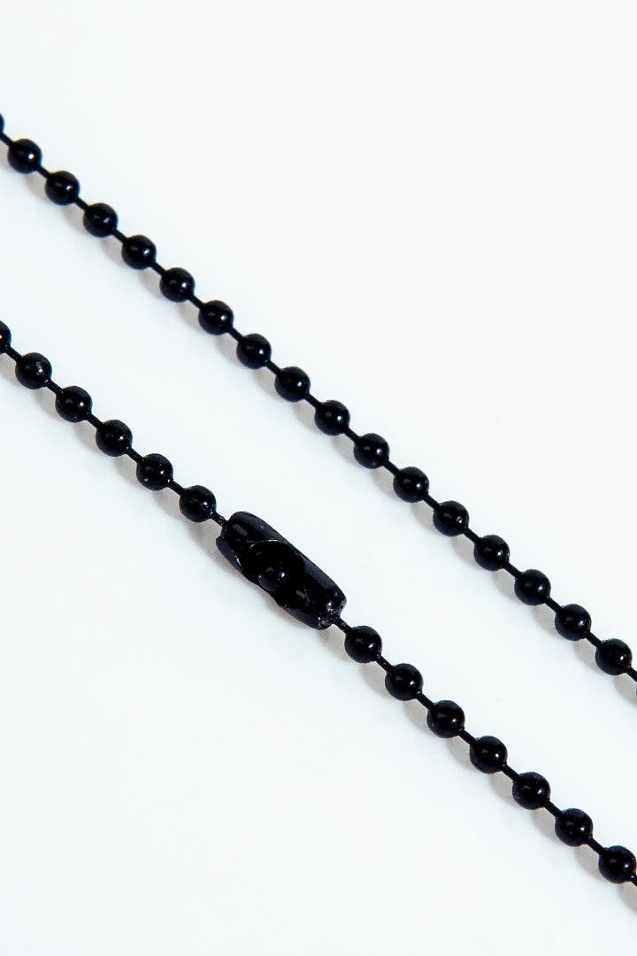 Vertical Bar Pendant - Black - Mendeez