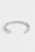 Vintage Steel Bracelet - Silver - Mendeez