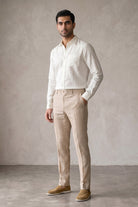 Linen Shirt - Off White - Mendeez