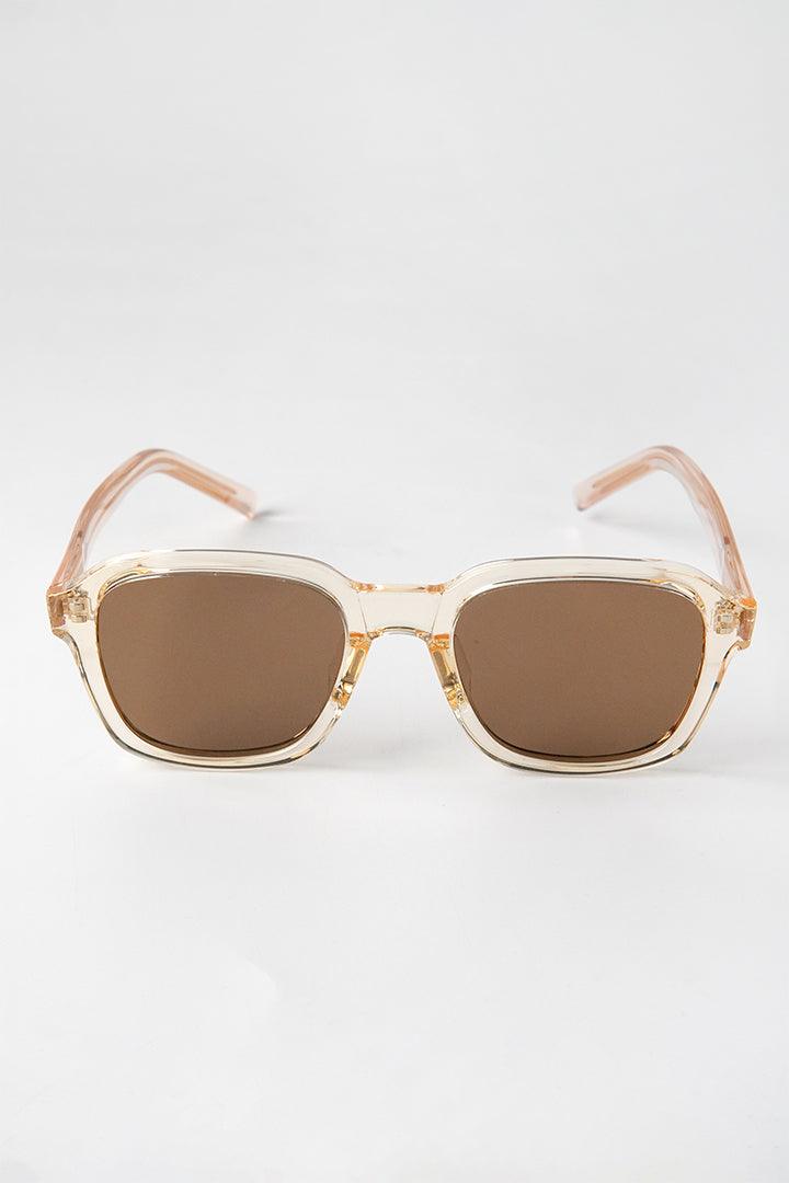 Square Sunglasses - Brown - Mendeez