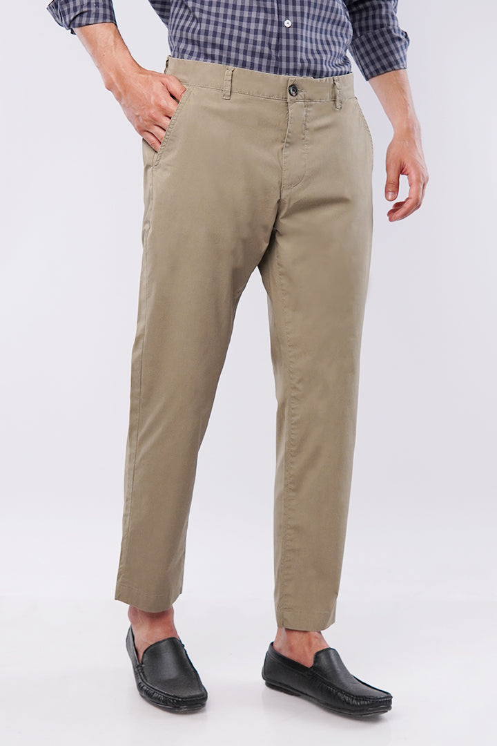 Chino Pants - Olive - Mendeez