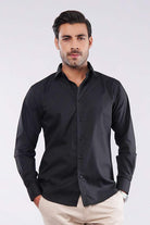 Plain Shirt - Black - Mendeez