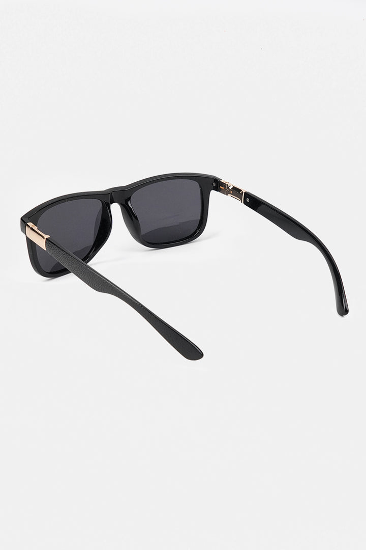 Sports Square Sunglasses - Black - Mendeez
