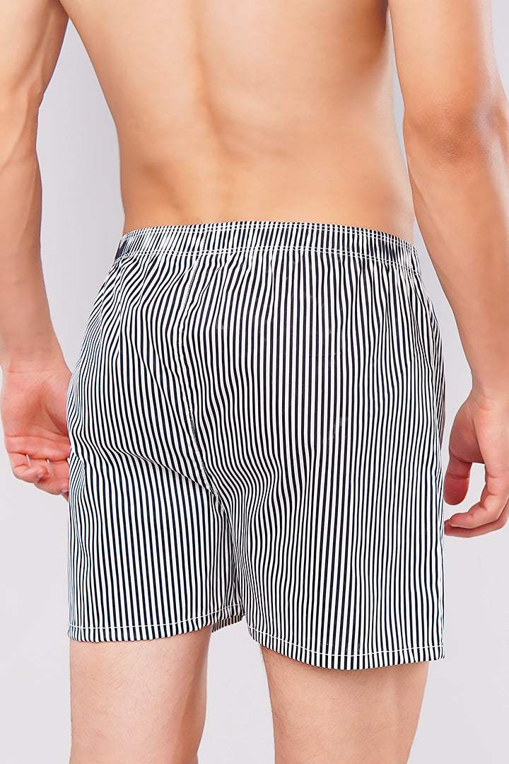 Zebra Stripes Woven Boxer Shorts - Mendeez PK 