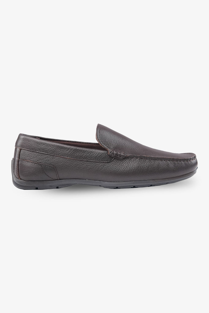 Classic Loafer Shoes - Brown - Mendeez
