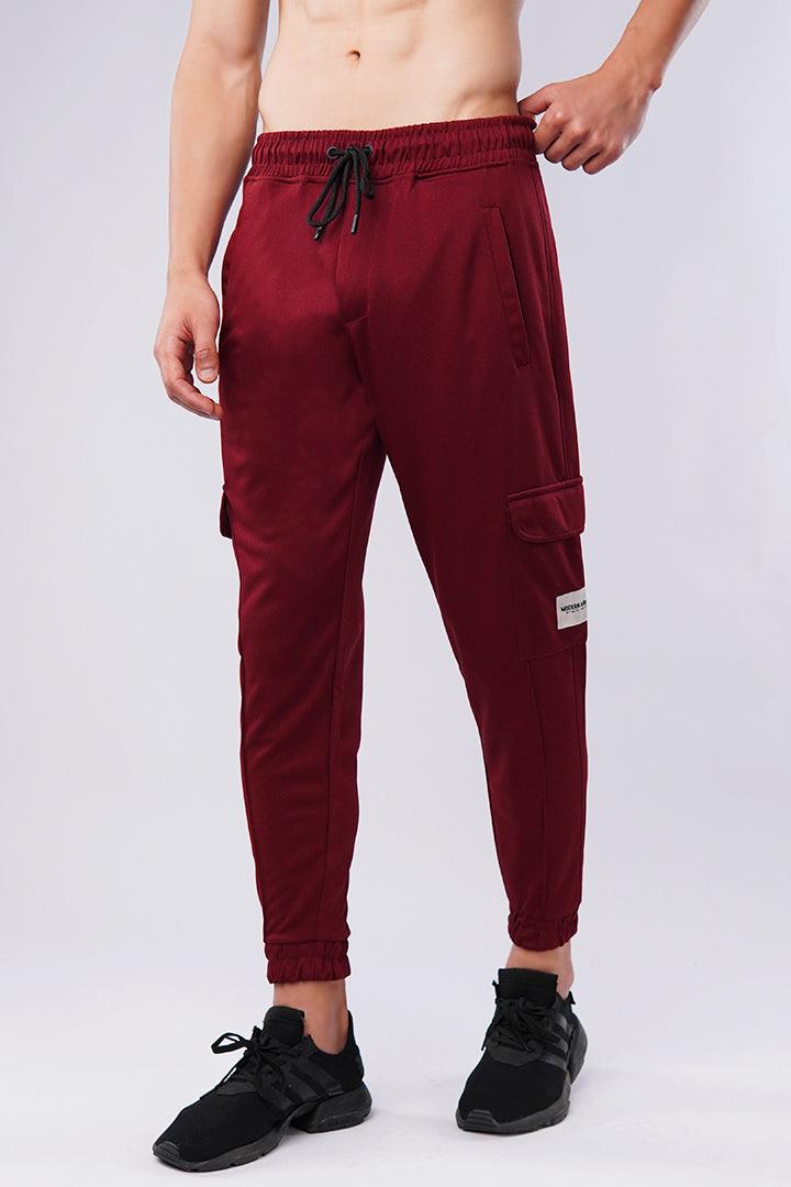 Cargo Jogger Pants - Maroon - Mendeez PK 