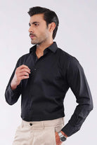 Plain Shirt - Black - Mendeez