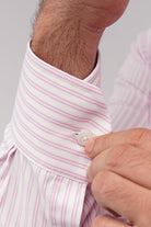 Striped Shirt - Pink - Mendeez