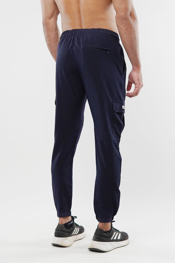 Cargo Jogger Pants - Navy Blue - Mendeez