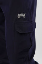Cargo Jogger Pants - Navy Blue - Mendeez