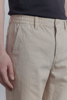 Pleated Pants - Cream - Mendeez