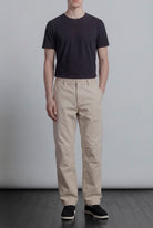 Pleated Pants - Cream - Mendeez